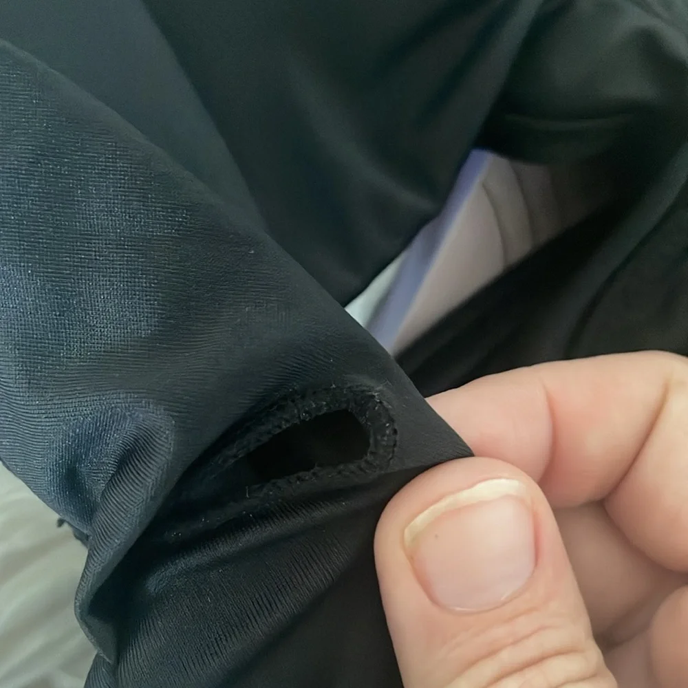 Beach Sissi Corset Back Black Bikini Top Sz L NWT - Picture 6 of 6